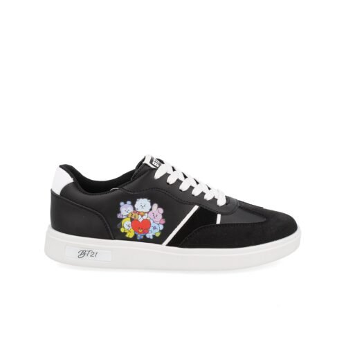 BT21 Urban Tennis Shoes in Black for Women