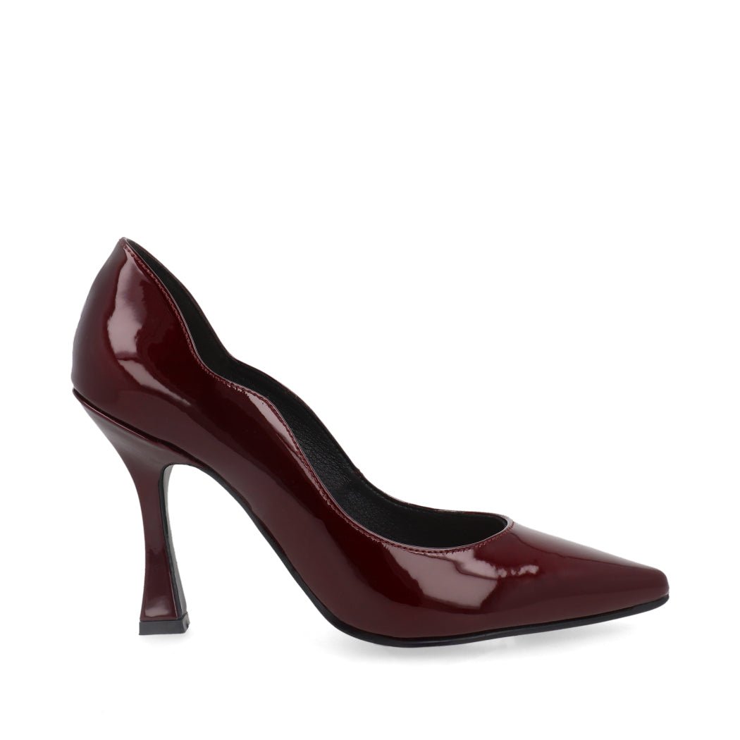 Trender Dress Shoes in Wine Color for Women