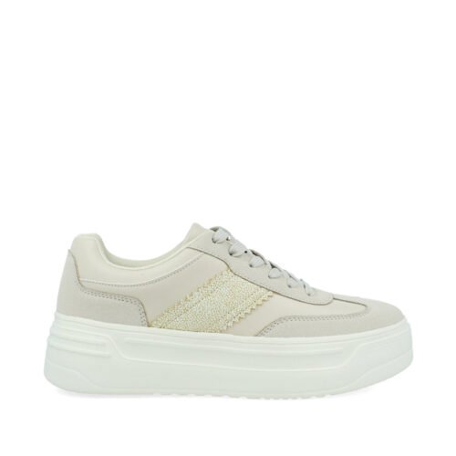 Women's Trender Urban Tennis Shoes in Beige