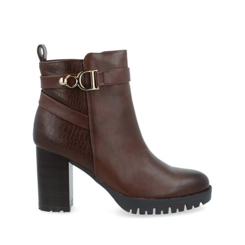 Women's Casual Trender Ankle Boots in Brown