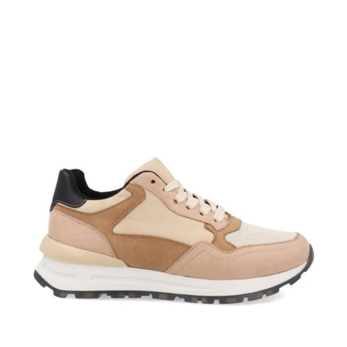 Women's Trender Urban Tennis Shoes in Beige Tones